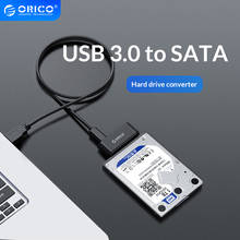 ORICO-adaptador SATA a USB 3,0, convertidor, Cable Sata, compatible con unidad de disco duro 2,5, HDD, conectores de ordenador externo para ordenador portátil y PC 2024 - compra barato