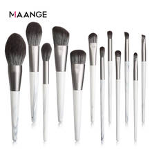 MAANGE Pro 12Pcs Makeup Brushes Set Cosmetic Foundation Powder Blush Eye Shadow Lip Blend Make Up Brush Tool Kit Maquiagem 2024 - buy cheap