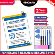 LOSONCOER-batería BLP757 para móvil, 4800mAh, para Oppo Realme 6 / 6i / 6 Pro RMX2001 6S 6Pro RMX2061 Pro 2024 - compra barato