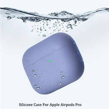 Funda protectora de silicona para Apple Airpods pro TWS, funda de silicona suave para auriculares Bluetooth, Fundas protectoras para Airpods 2024 - compra barato