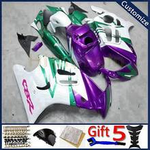 Custom motorcycle cowl For CBR600F3 1997 1998 CBR600 F3 97 98 bodywork kit motorcycle fairing purple 2024 - buy cheap