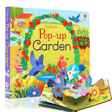Usborne Pop-Up Garden English learing 3D Flap Picture Books flip intresting Children Kids Reading Book early education 2024 - buy cheap