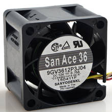 Для Sanyo San Ace 36 9GV3612P3J04 4028 4 см 12V 0.75A двухсторонний вентилятор 2024 - купить недорого