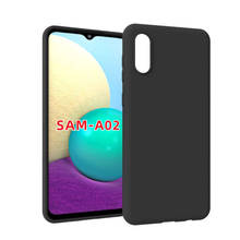 Case For Samsung Galaxy A02 Simple Slim Matte Soft Silicone Back Cover For Samsung Galaxy M02 A 02 Phone Case Anti-Fingerprint 2024 - buy cheap