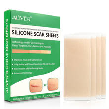 4Pcs/Box Reusable Silicone Scar Removal Patch Sheet Burn Skin Repair Gel Soft Surgery Flatten Strips Self Adhesive Health Care 2024 - купить недорого