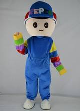 Blue Boy Mascot Costume Suits Cosplay Party Game Dress Outfit Clothing Advertising Interesting Apparel Cartoon Character Clothes 2024 - buy cheap