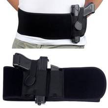 Hunting Belly Band Holster Right/Left Hand Gun Holster Waist Concealed Carry Tactical for Glock 19 Beretta Pistol Revolver 2024 - buy cheap