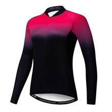 Camisa para ciclismo feminina, 2021, motocross, mountain bike, camisa, azul, vermelho, verde, respirável, mtb, roupa de ciclismo 2024 - compre barato