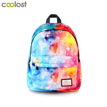 Mochila De galaxia para chicas adolescentes, morral Universal de estrellas, mochila escolar de Noche Estrellada, bolso escolar para adolescentes 2024 - compra barato