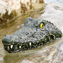 Melhor venda simulação cabeça de crocodilo controle remoto elétrico spoof água piscina praia assustador crianças pessoa inteira brinquedo 2024 - compre barato