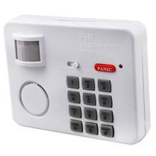 Retail Wireless Motion Sensor Alarm with Security Keypad PIR Home Garage Shed Caravan white 2024 - buy cheap