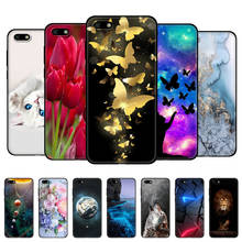 For Huawei Y5 Lite 2018 Case 5.45" Silicon Soft Back Cover for Huawei Y5 2018 Phone On huawei Y5 PRIME 2018 Coque black tpu case 2024 - buy cheap