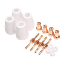 65Pcs PT31 CUT 30 40 50 Air Plasma Cutter Cutting Nozzles Electrode Tip Torch Consumable Kits Welding Accessories Replace 2024 - купить недорого