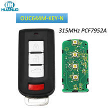 4BTNS Smart Keyless Go Entry Remote Car Key for-Mitsubishi Lancer Outlander Galant 2008-2016 315MHz PCF7952A Chip OUC644M-KEY-N 2024 - buy cheap