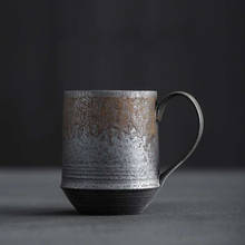 2020 New INS Stoneware handmade Japanese style vintage coffee cup afternoon tea ceramic mug set retro coffee cup 2024 - buy cheap