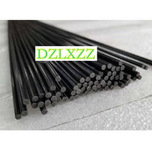 10pcs Lenght 330mm Diameter 5mm Black Glass Fiber Rod Fiberglass Bars Insulation Material Model Making Tools 2024 - buy cheap