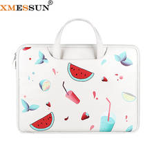 XMESSUN Printed Briefcase 2021 Canvas Laptop Handbag Fashion New Notebook Ipad Case Business Macbook Pro Laptop Bag XMS273 2024 - buy cheap