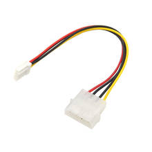 Conector Molex de 4 pines a disquete de 3,5 pulgadas, adaptador de Cable de alimentación interno FDD de 20cm, Accesorios de ordenador, venta al por mayor, disponible, #33 2024 - compra barato