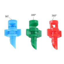 50 pçs 90/180/360 ângulo simples refração bico sprinkler cabeça design de alta qualidade jardim fruta árvore irrigação névoa pulverizador 2024 - compre barato