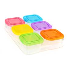 Children Baby Food Container Refrigerator Freezing Cubes with Tray Storage Box 2024 - buy cheap