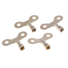 4pcs Solid Brass Special Lock For Water Tap Radiator Plumbing Bleed Key Square Socket Hole Water Tap Faucet Key 2024 - buy cheap