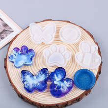 Molde redondo de resina epoxi con forma de abeja para hacer joyas, accesorios para hacer llaveros colgantes, DIY, artesanía, resina UV 2024 - compra barato