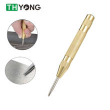 Automatic Center Pin Punch Strike Spring Loaded Window Breaking Device Wood Metal Marking Hole Tool Wood Press Dent Marker 2024 - buy cheap