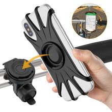 Universal Cell Phone Holder Bicycle Handle Bar Mount Detachable Phone Holder for iPhone XS MAX/XR/X/8P/7/7P,Galaxy S10/S9/S8 2024 - buy cheap