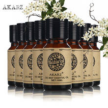 AKARZ Value Meals Bergamot Clary Sage Clove Eucalyptus Violet Chamomile Verbena Neem Essential Oil Skin Care 10ml*8 2024 - buy cheap