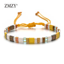 ZMZY Vintage Bracelet MIYUKI Tila Beads Bracelet Women Summer Beach Jewelry Fashion Friendship Hand Accessories for Women 2024 - buy cheap