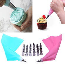 8/16/26pcs Cake Decorating Supplies Silicone Pastry Bag Home Party Baking DIY Icing Piping Cream Converter Pastry Tools Nozzle 2024 - buy cheap
