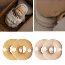 2pc Newborn Photography Props Posing Support Pillow Baby Boy Girl Photo Shoot Studio Round Donut Head Poser Props 2024 - buy cheap