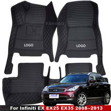 Alfombrillas de coche impermeables para Infiniti EX EX25 EX35, 2008, 2009, 2010, 2011, 2012, 2013 2024 - compra barato