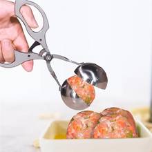 2pcs Stainless Steel Meat Baller Maker DIY Fish Meat Ball Maker Meatball Mold Tools Home Kitchen Cooking Tools 2024 - buy cheap