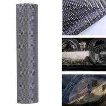 50x106cm Car Auto Headlight Mesh Not Block Tinting Perforated Sight Front Head Lamp Protection Film Sticker 2024 - buy cheap