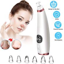 Electric Face Nose Black Points Cleaner Blackhead Remover Vacuum Pore Black Dots Acne Pimple Remover Cleaner Facial Cleansing 2024 - buy cheap