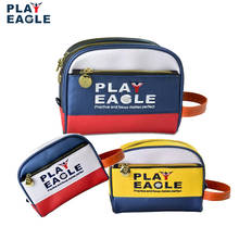 Playeagle bolsa de golfe multifuncional, masculina/feminina, couro sintético, tamanho padrão, para bola de golfe, t, 1 peça 2024 - compre barato