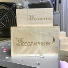 USB 2.0 Photography Customer LOGO wooden usb + gift box usb flash drive wood pendrive 8GB 16GB 32GB 64GB wedding gifts 2024 - buy cheap