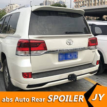 Спойлер для TOYOTA LAND CRUISER 2008-2016 FJ120, спойлер из высококачественного АБС-материала для заднего крыла автомобиля, задний спойлер грунтового цвета 2024 - купить недорого