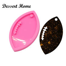 DY0090 DIY epoxy resin molds Rugby baseball basketball shape silicone mold for keychains Jewelry Making Accessories Tools 2024 - buy cheap