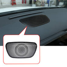 Cubierta de altavoz para salpicadero de coche, accesorios embellecedores de aleación de aluminio negro para Mercedes Benz Clase B W247 2019 2020 2024 - compra barato