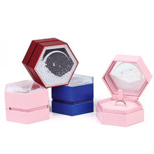 Caja organizadora de joyería, anillo de compromiso para pendientes, collar, pulsera, soporte de caja de regalo, novedad, 1 ud. 2024 - compra barato