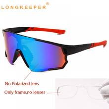 Longkeeper óculos de sol polarizado masculino e feminino, modelo vintage esportivo para dirigir, uv400, com armação de óculos 2021 2024 - compre barato