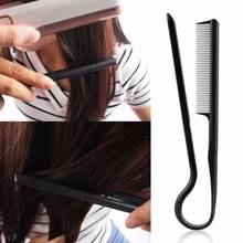 DIY Styling Straightening V Comb Clip-Type Hairdressing Hair Straightener Drop Shipping 2024 - buy cheap