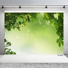 Photo Background Green Leaves Bokeh Computer Printed Backdrops for Children Baby Portrait Party Photoshoot Photography Props 2024 - buy cheap