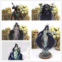 Anime OVERLORD Acrylic Stand Figure Momonga Albedo Decoration Collection Model Toy Gift 2024 - buy cheap