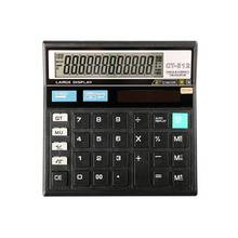 Calculadora electrónica de 12 dígitos, calculadora de escritorio de pantalla grande para oficina en casa, escuela, herramientas de contabilidad financiera 2024 - compra barato