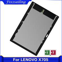 Pantalla LCD de 10,1 pulgadas para Lenovo Tab P10, montaje de cristal digitalizador con pantalla táctil, TB-X705, TB-X705L, TB-X705F, 10 Plus 2024 - compra barato