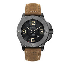 men automatic watch,mens sport wrist watches PARNIS luxury man mechanical wristwatch waterproof clock luminous military reloj 2024 - buy cheap