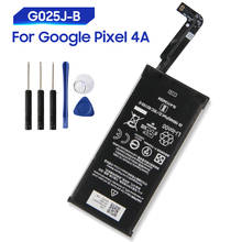 Bateria de substituição original para google pixel 4a com bateria genuína de 3080mah 2024 - compre barato